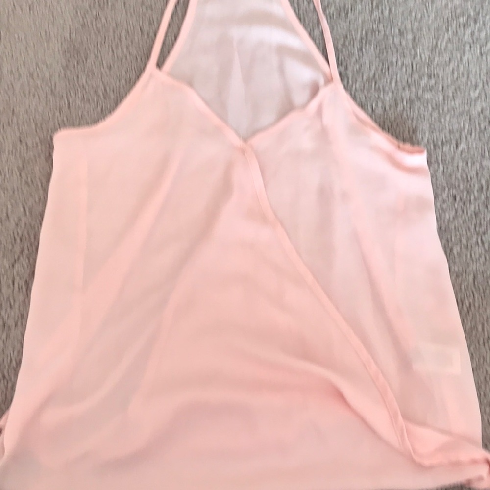 Sheer tank top